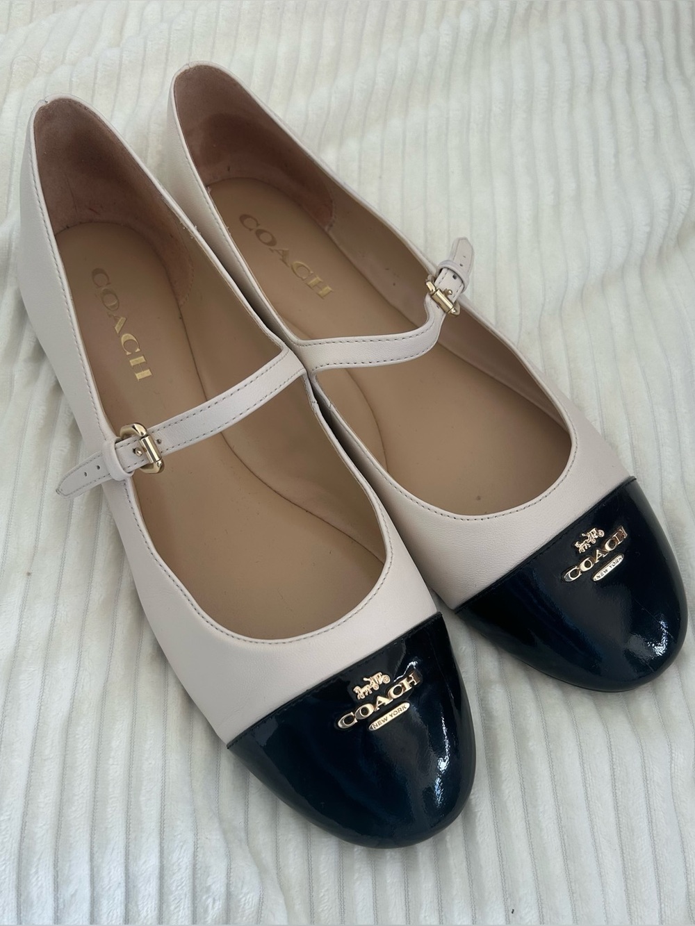 Coach Mary Jane Ballet Flats